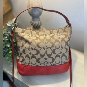 Coach Signature Crossbody and Handbag